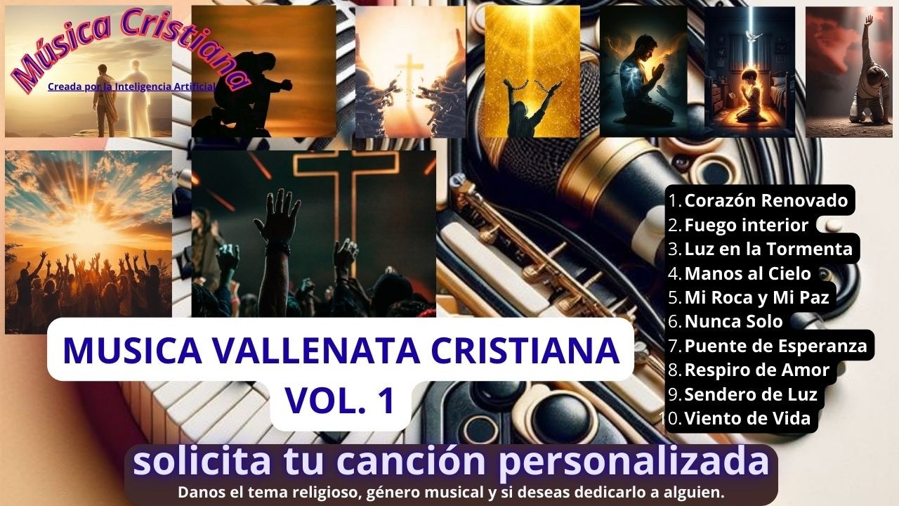 Nuestro primer álbum de música Cristiana, Todo un éxito.