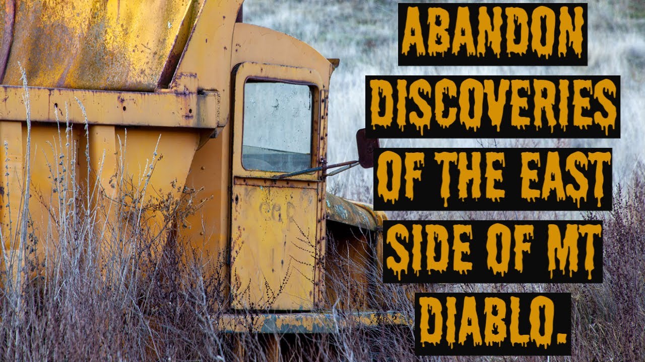 Discovering a Abandon mercury mine on the eastside Mt diablo