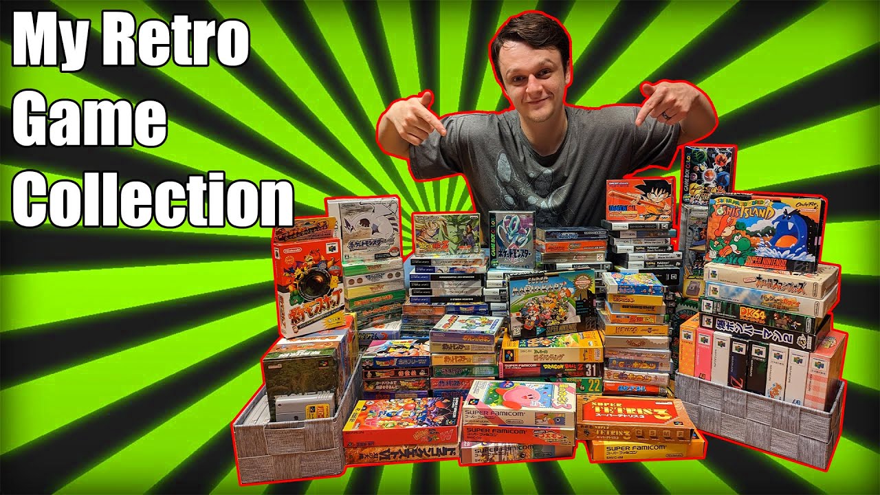 My Retro Game Collection! Showcase Video