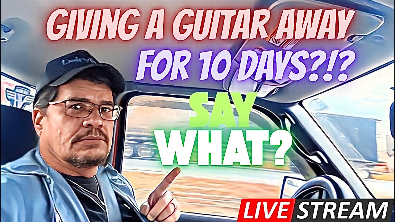 Giving Away A Guitar For 10 Days | #guitar #discussion #music #musician #kindness