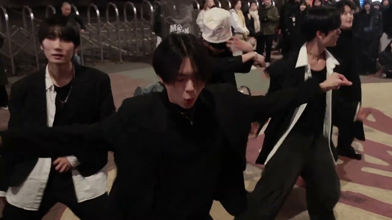 KPOP&JHKTV]Mocean  in hongdae kpopdance#으르렁 (Growl)중독EXO#모션 찬욱홍대케이팝댄스