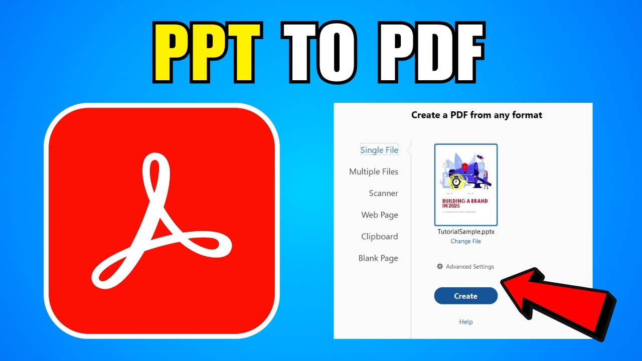 How To Convert PPT To PDF In Adobe Acrobat (2026) (Complete Guide)