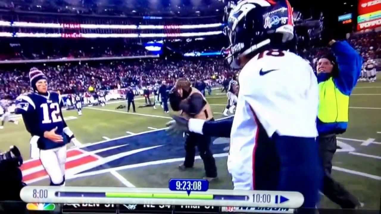 Peyton Manning Tom Brady handshake photo botched because of evil teleporting wizard