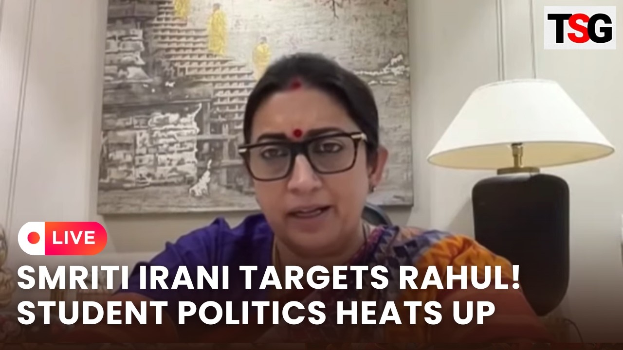 Smriti Irani vs Rahul Gandhi LIVE: &ldquo;Selective Politics&rdquo; Over Students Sparks Row | TSG