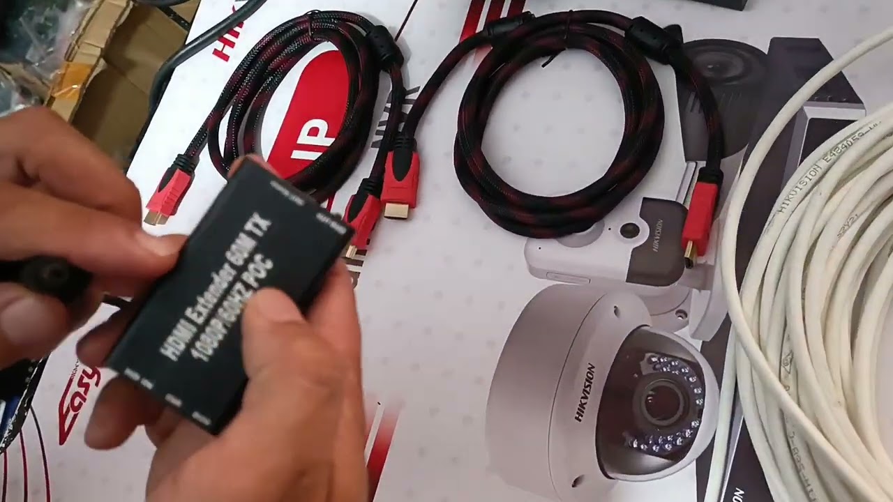 Instalación Extender HDMI Activo 60mts por RJ45