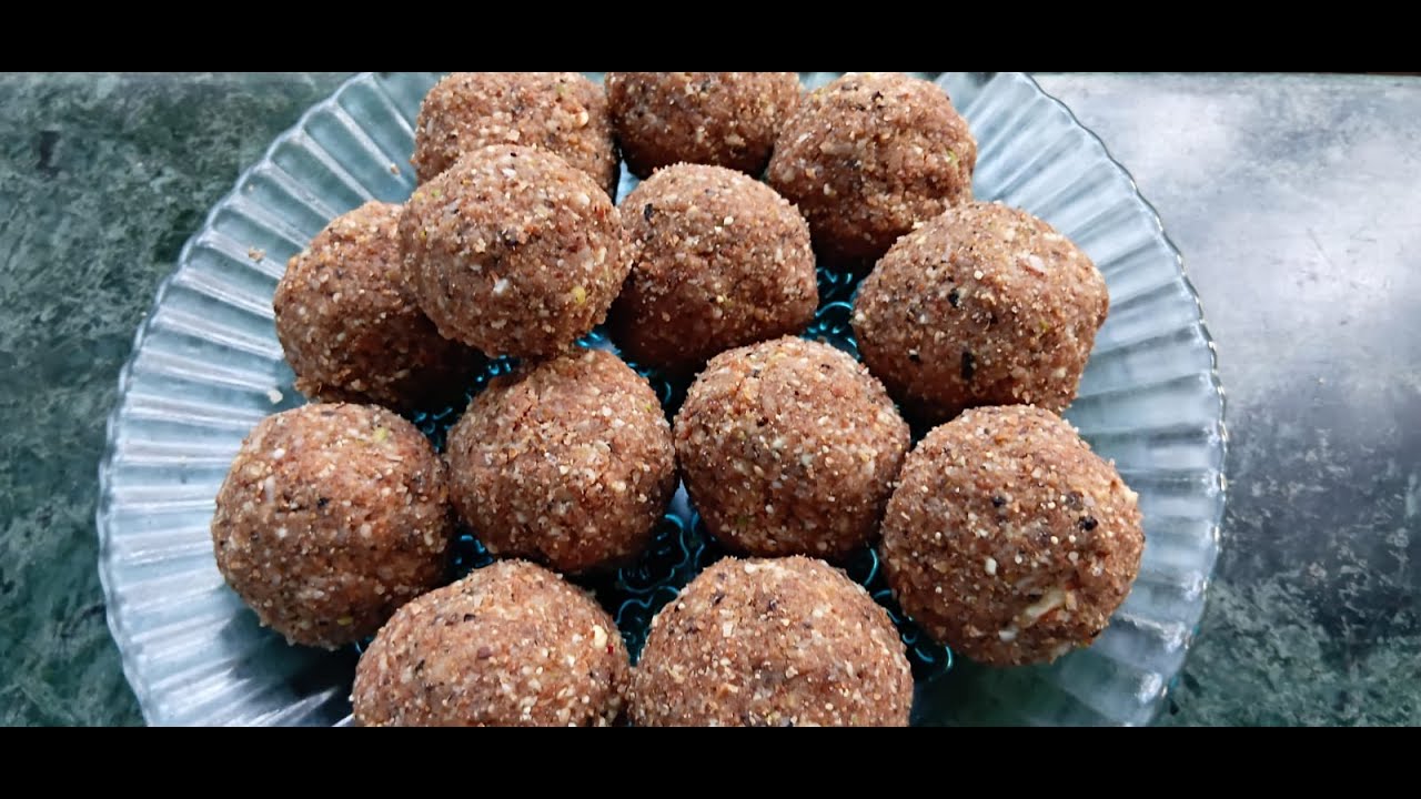थंडीसाठी पौष्टिक डिंक लाडू | Dinkache Ladoo Recipe |