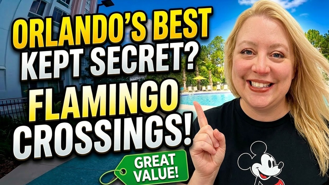 Мы нашли лучший отель в Диснейленде, вдали от толпы! Flamingo Crossings Town Center