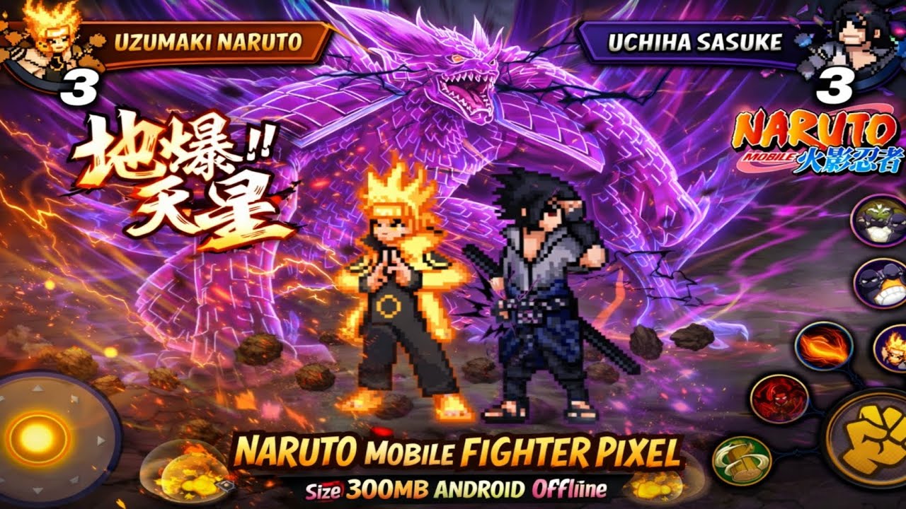 DOWNLOAD‼️ Naruto Shippuden New Mugen Android (size 770MB) Offline 2026 - Best Characters Edition 🔥