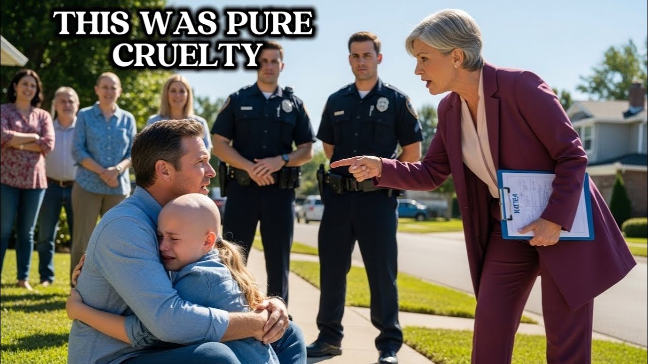 HOA Karen Calls Police on My Cancer Patient Daughter for Shaved Head- Unaware I'm a Police Officer