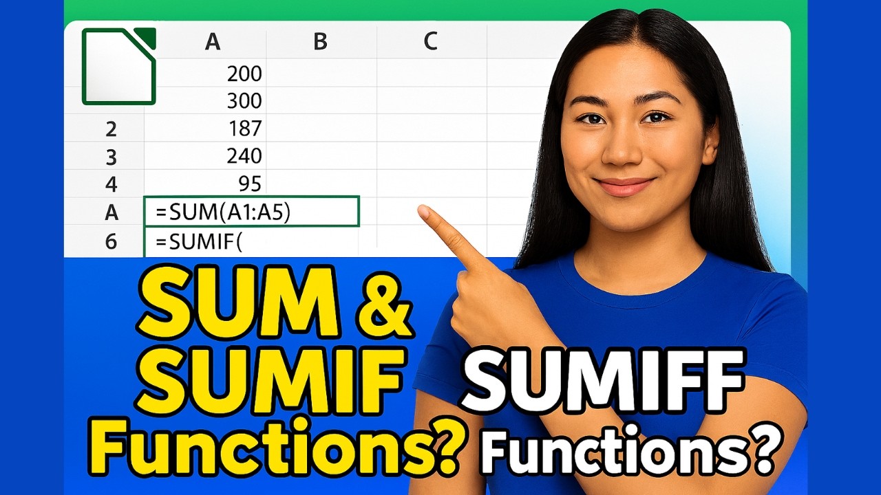 Learn SUM, SUMIF, SUMIFS in LibreOffice Calc