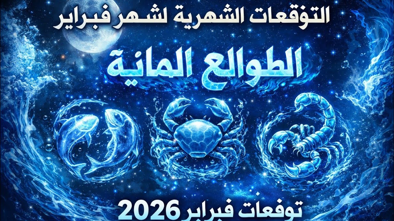 🌊 فبراير 2026 للطوالع المائية | أسرار تنكشف وبدايات جديدة