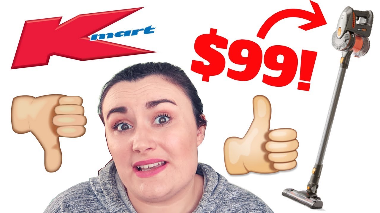 KMART CORDLESS STICK VACUUM UNBOXING & REVIEW AUSTRALIA