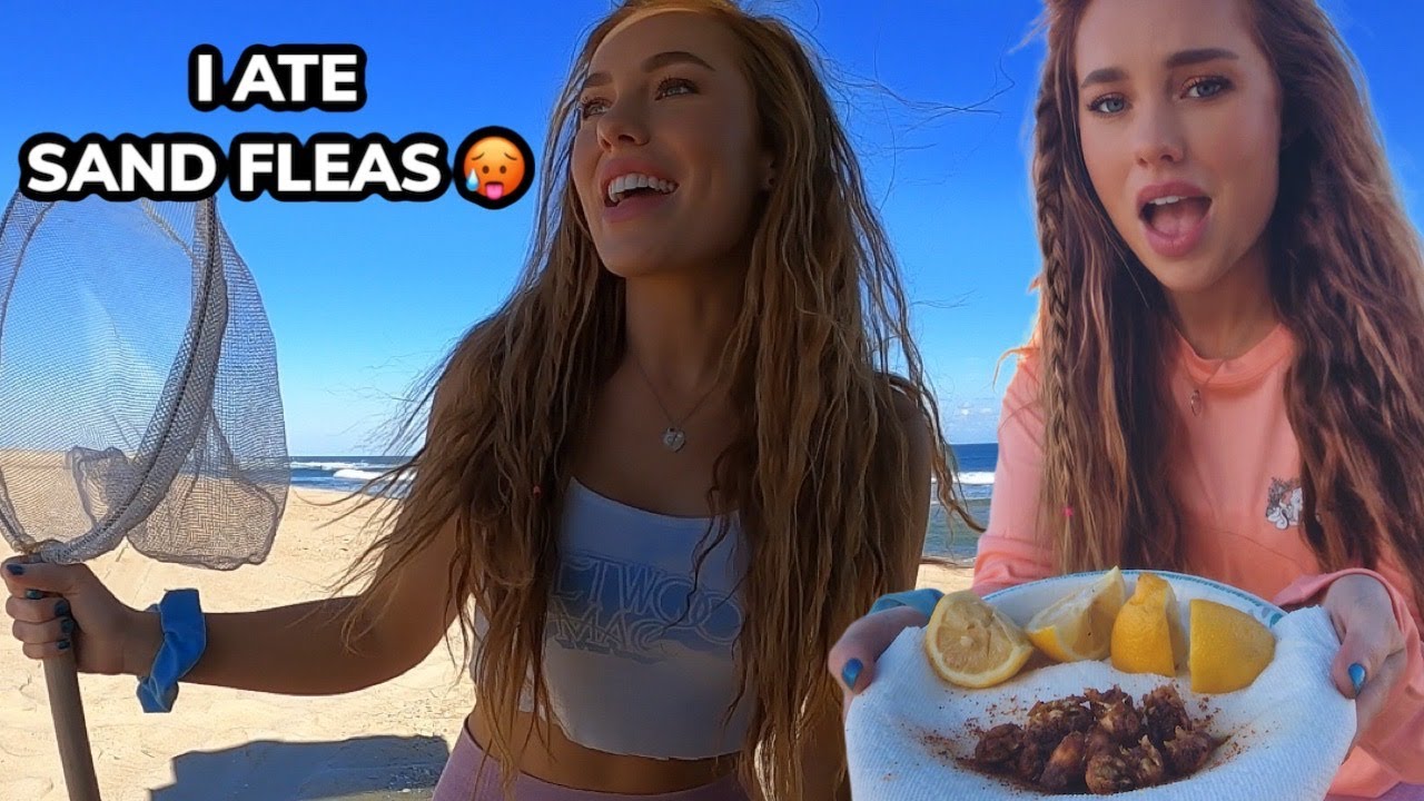 CATCH AND COOK: *SAND FLEAS* ON THE BEACH!!!