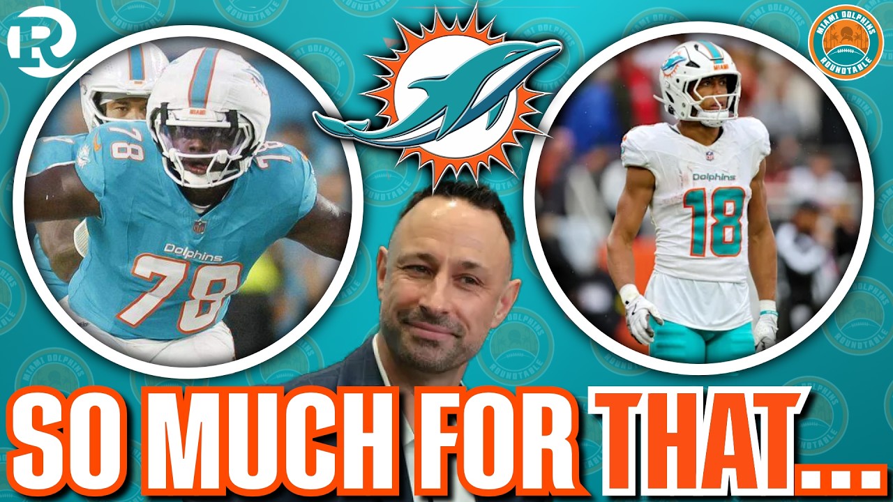 This Didn't Last Long,Dolphins Already Done With James Daniels & Nick Westbrook Ikhine !