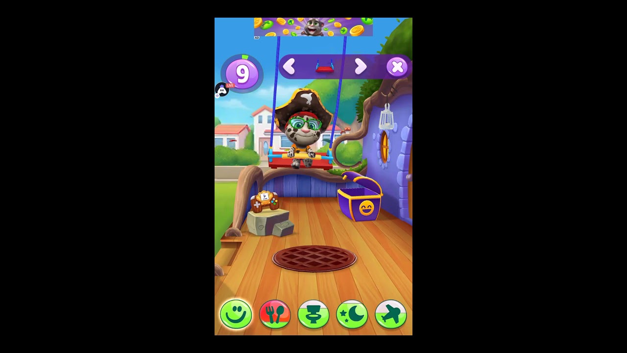 My Talking Tom Is Live 08 Dec || Ye Kya Bol Diya #short #shortsfeed