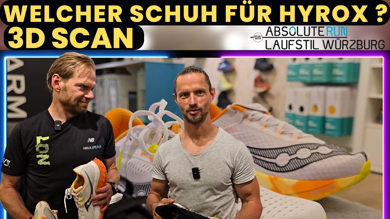 Finden wir den perfekten Laufschuh für Hyrox?! 👟🔥