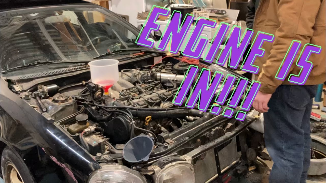 The Celica Has Its BRAND NEW V6 INSTALLED pt.2
