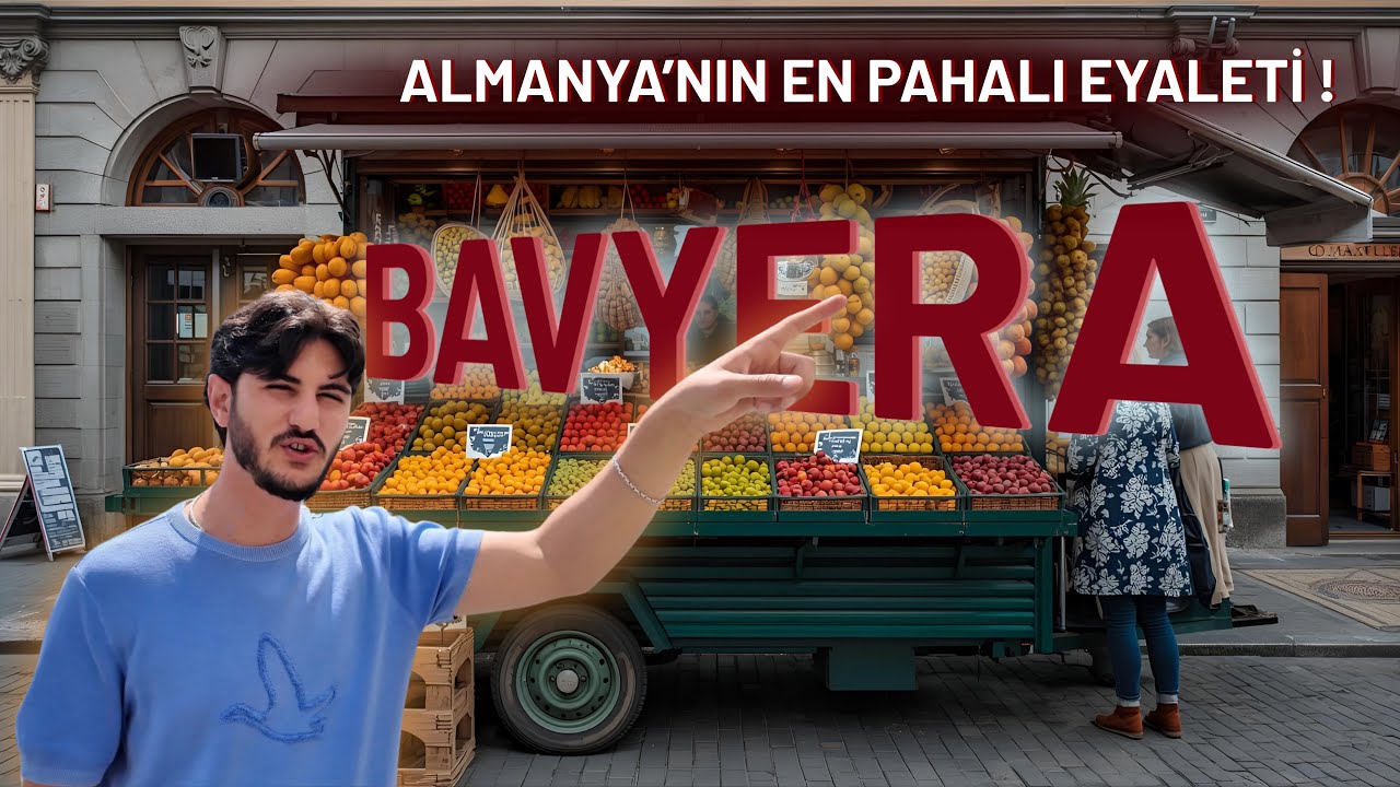 Almanya'nın En PAHALI Eyaleti BAVYERA ! | M&Uuml;NİH VLOG