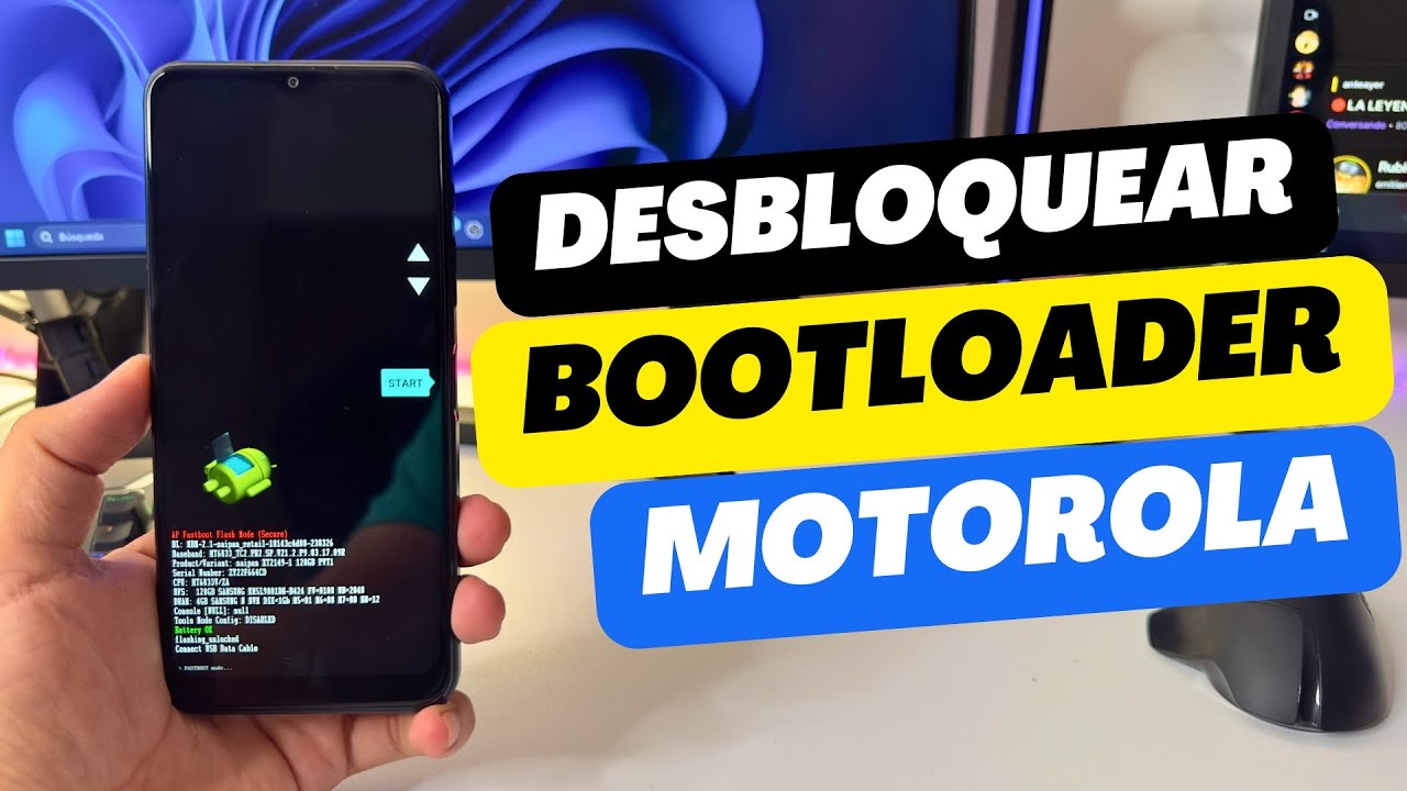 Desbloquear bootloader motorola 2025