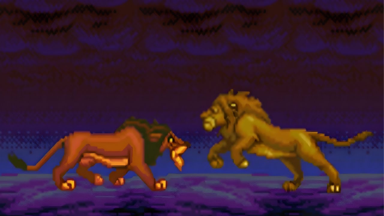 The Lion King All Bosses (No Damage With Ending) Genesis/Megadrive