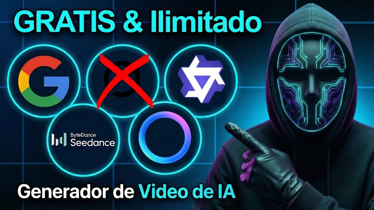 Genera Videos con IA GRATIS e ILIMITADO 🚀 | 4 Alternativas a Grok (2026)