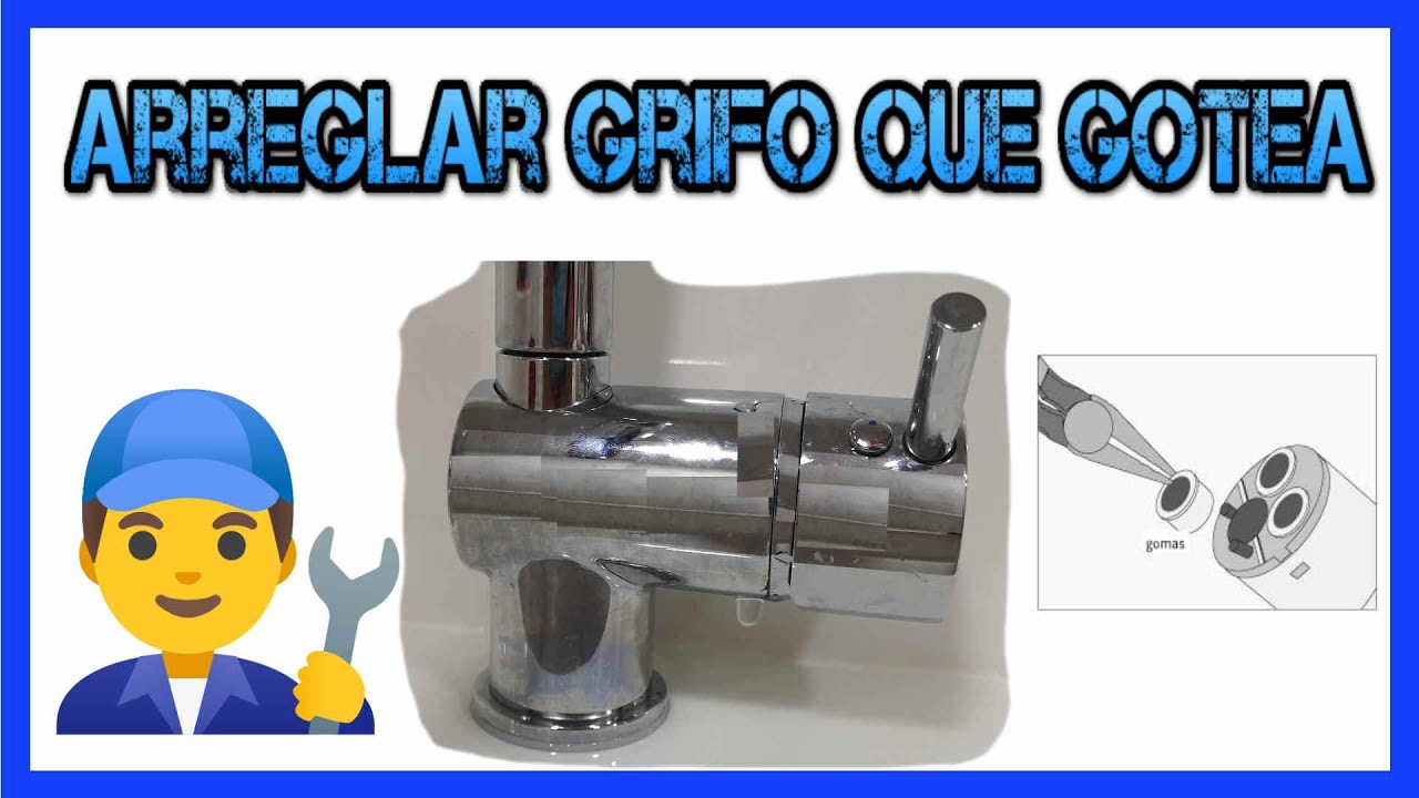 Arreglar GRIFO que GOTEA 👨‍🔧🚿