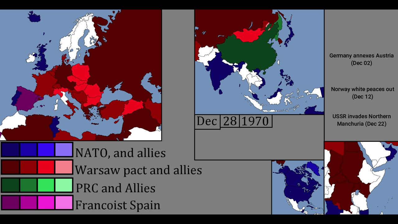 World war 3, Scenario 1 (Cold war Edition)