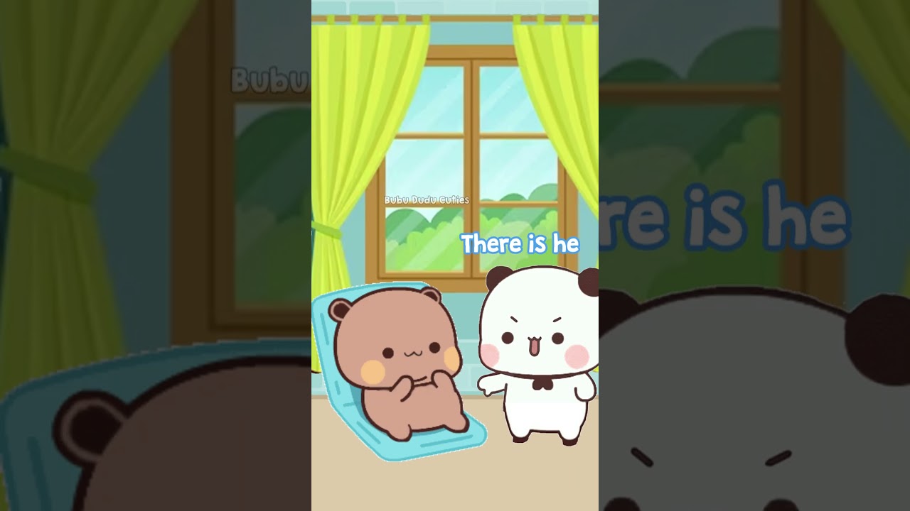 When Wife feels not comfortable😅 #bubududu #animation #bubududustory #cartoon #bubududutales #funny