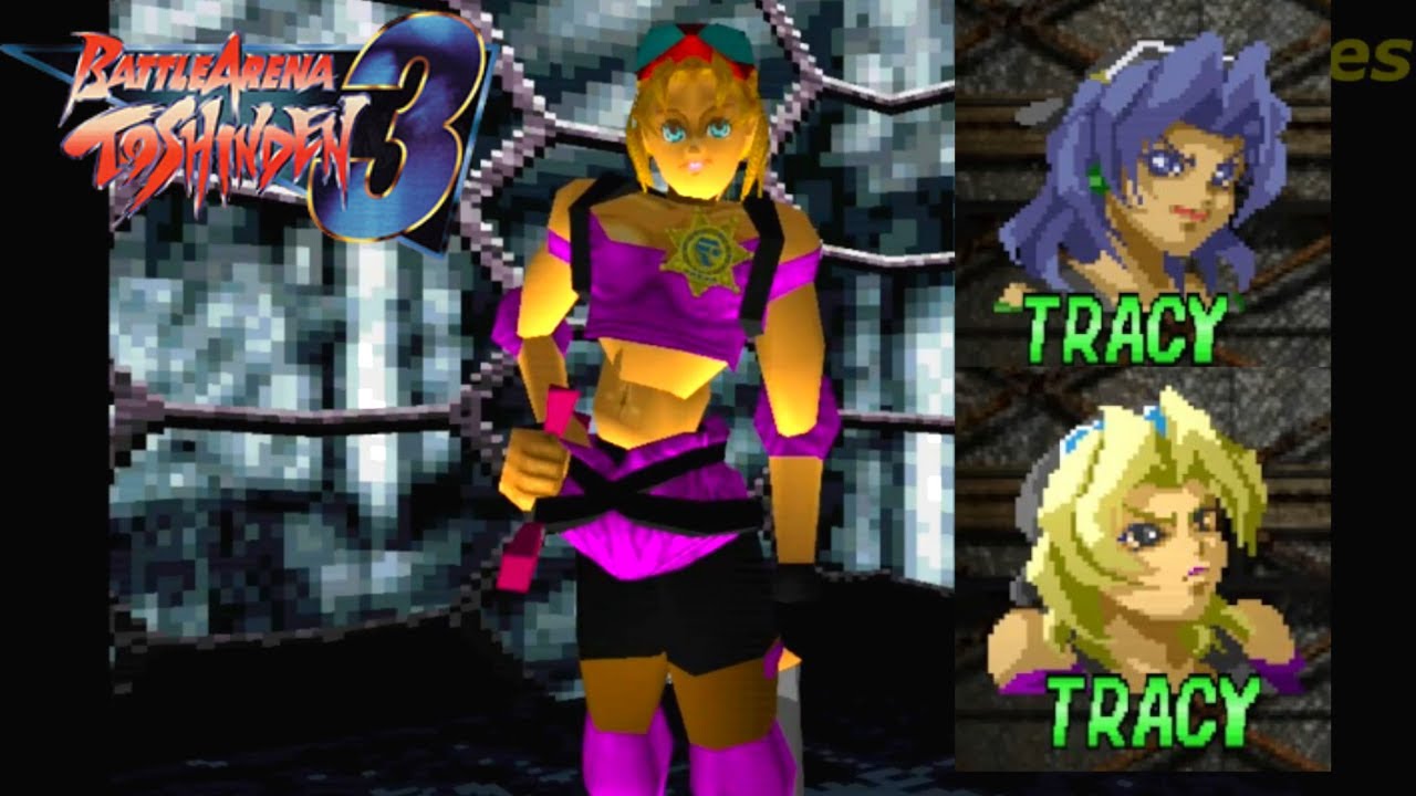 Battle Arena Toshinden 3 - Tracy [PS1 - Sony Playstation]