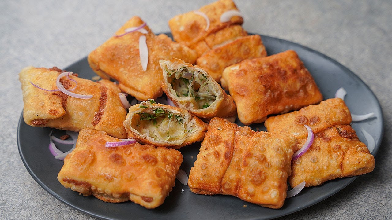 Crispy Egg Pocket Recipe | Mini Mughlai Recipe | Yummy