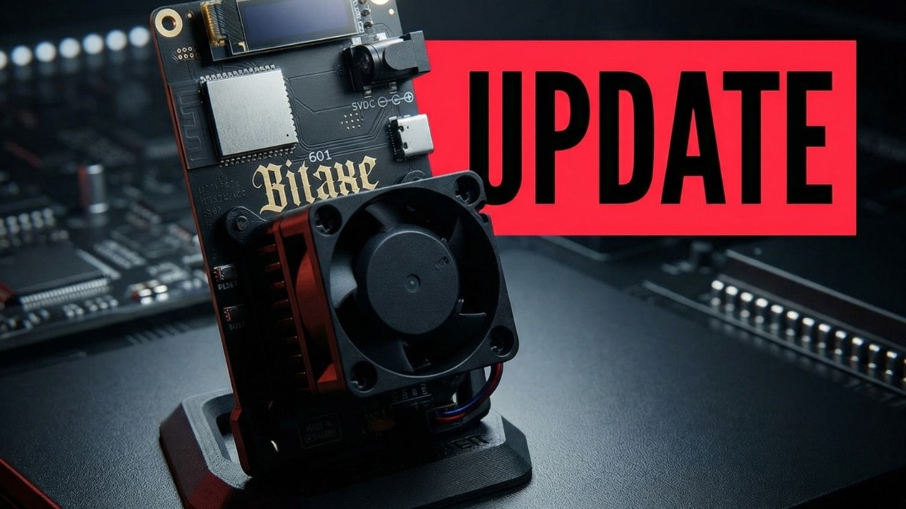 Bitaxe Update 2.11.0 : on découvre ensemble la nouvelle maj !