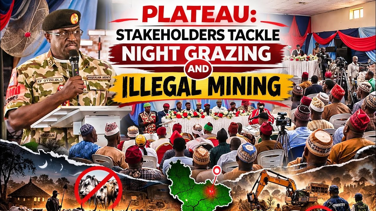 PLATEAU: Stakeholders Tackle Night Grazing And Illegal Mining In Barkin Ladi LGA 
