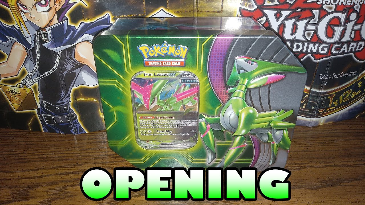 Opening A Pokemon Iron Leaves EX Paradox Clash TIn!