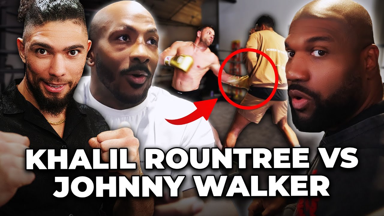 Johnny Walker corners Bear vs Gabe Silva and Khalil Rountree, Rampage Spars EVERYONE