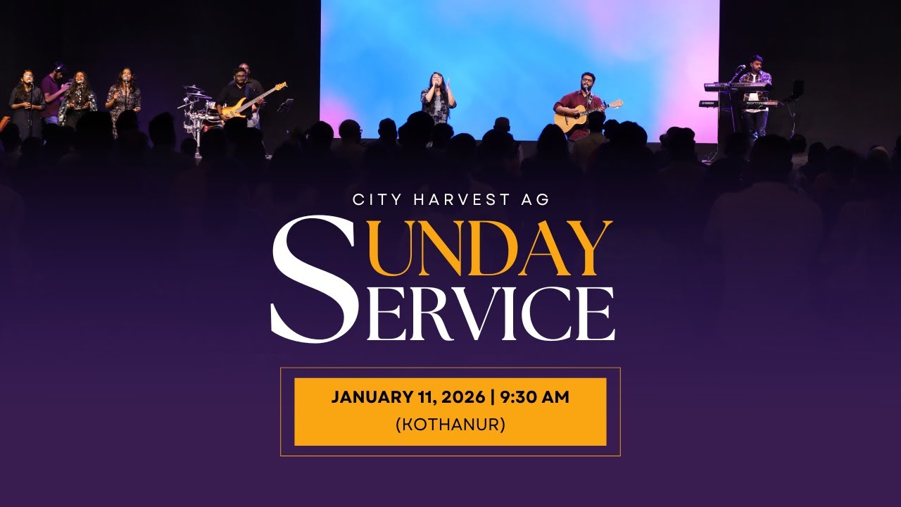 🔴 LIVE Sunday First Service | Live Online Church Service | City Harvest | January 11, 2026