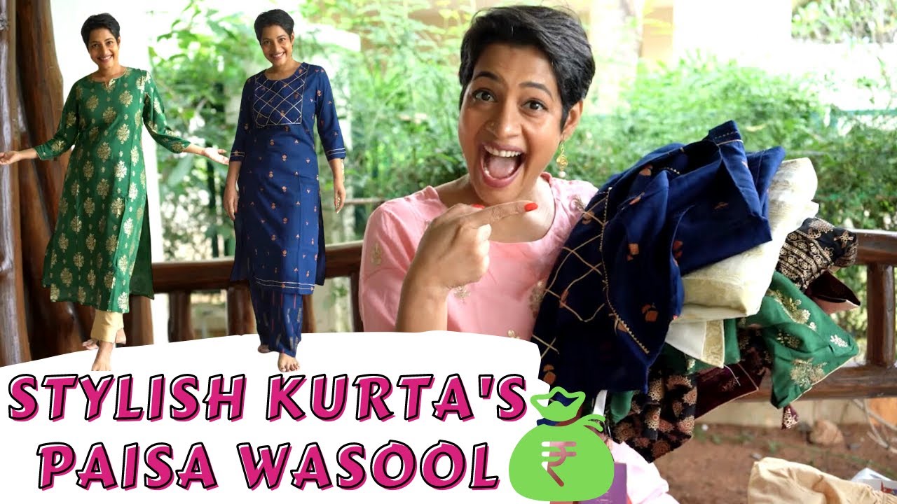 Amazon Kurta Haul  2021 | Festive Wear Haul | JoyGeeks