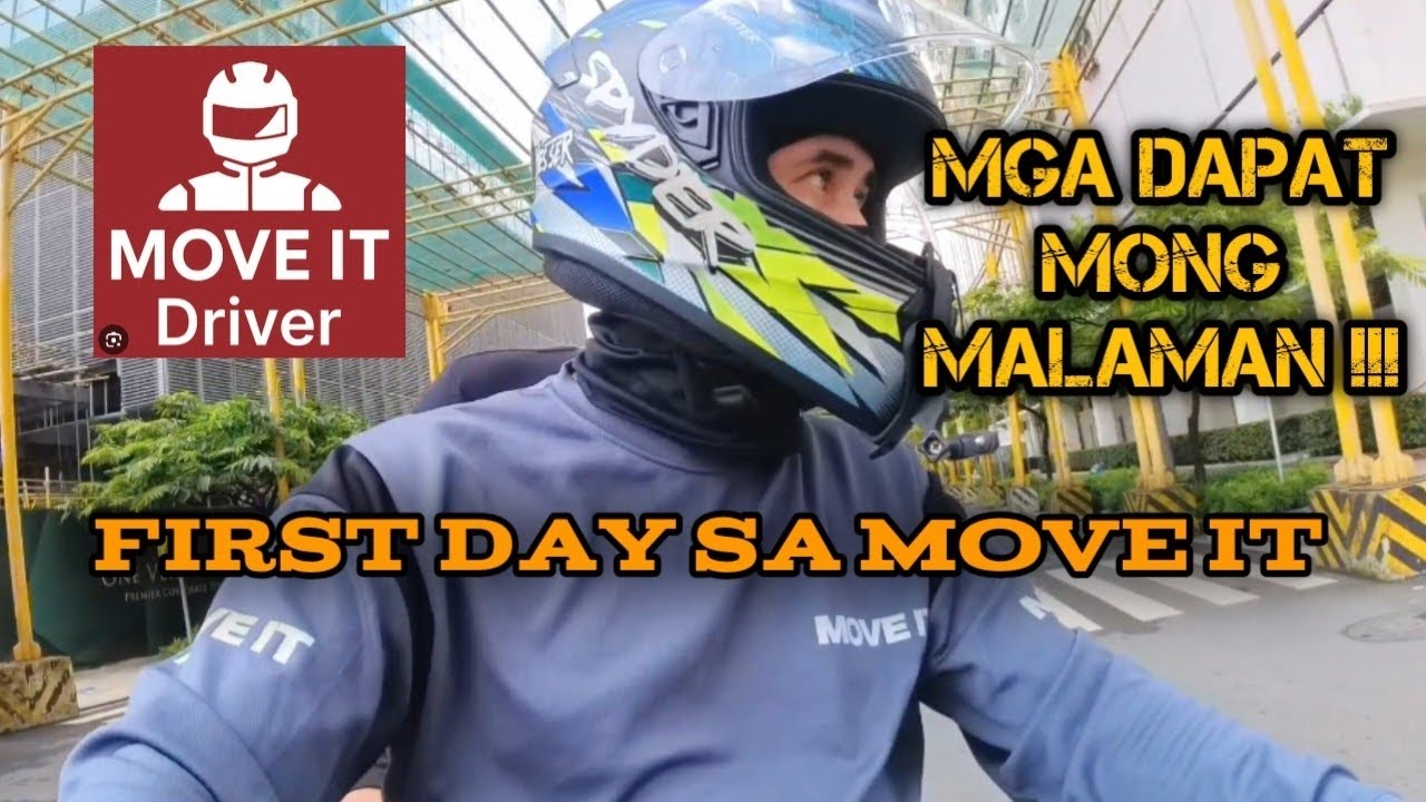 First Day sa Move It | Tips on how to be a good driver.
