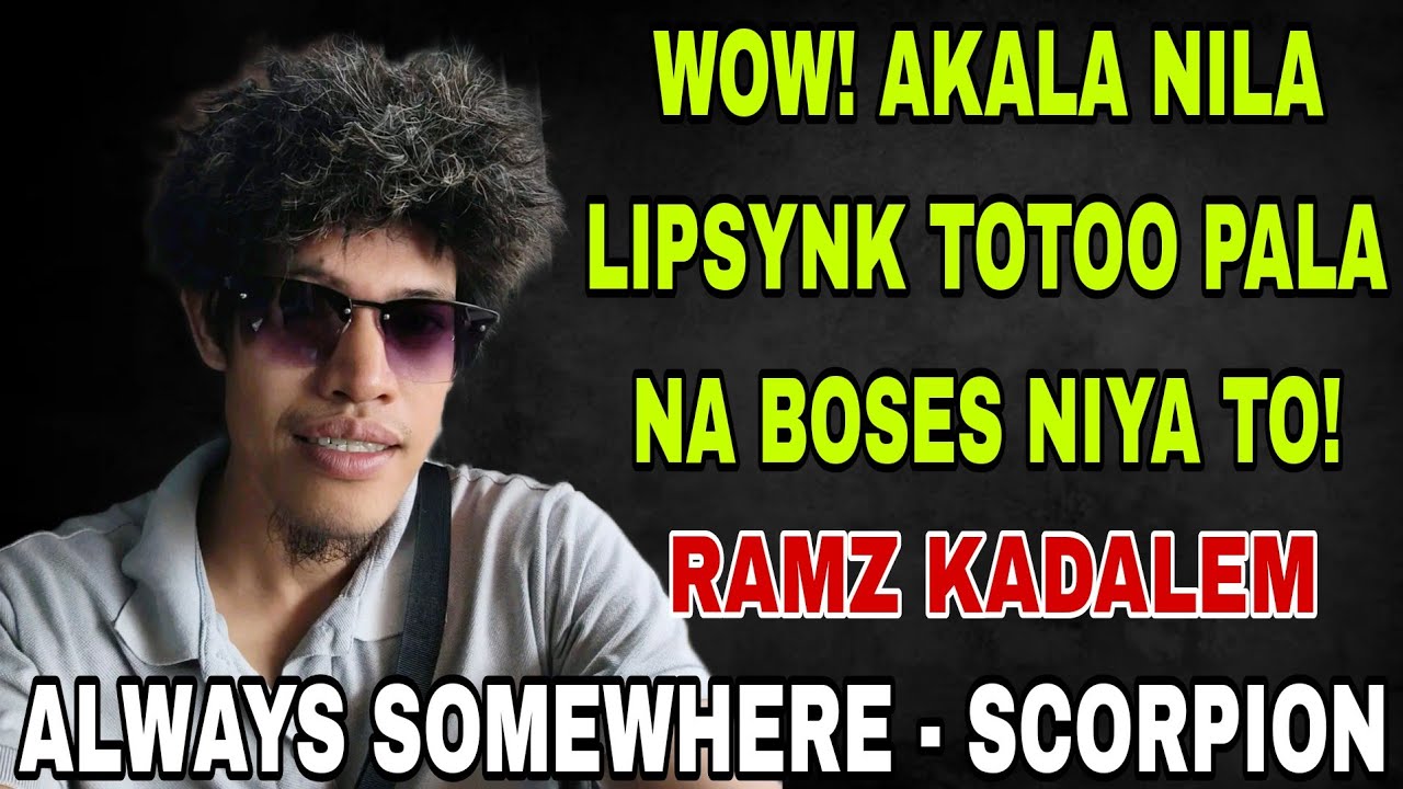 Always Somewhere - Scorpion | Ramz Kadalem | cover | Live @ Lumupog, Datu Piang