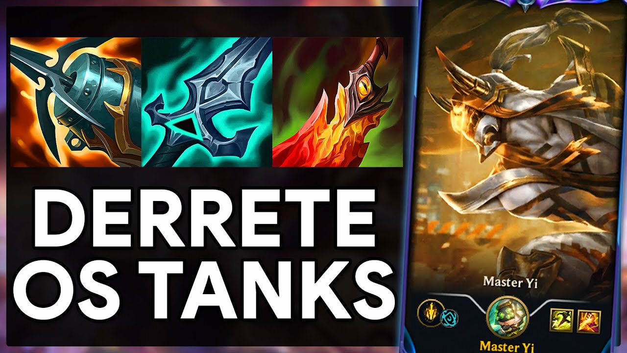 NÃO DUVIDE DO MASTER YI DE REI DESTRUÍDO! 😎