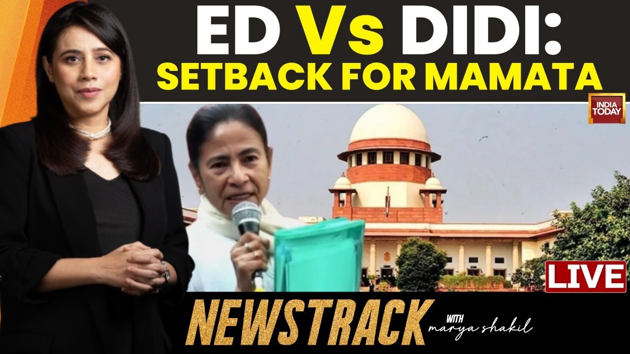 ED vs Mamata Banerjee: SC Stays FIR Against ED | Sukanta Majumdar Exclusive | NewsTrack LIVE