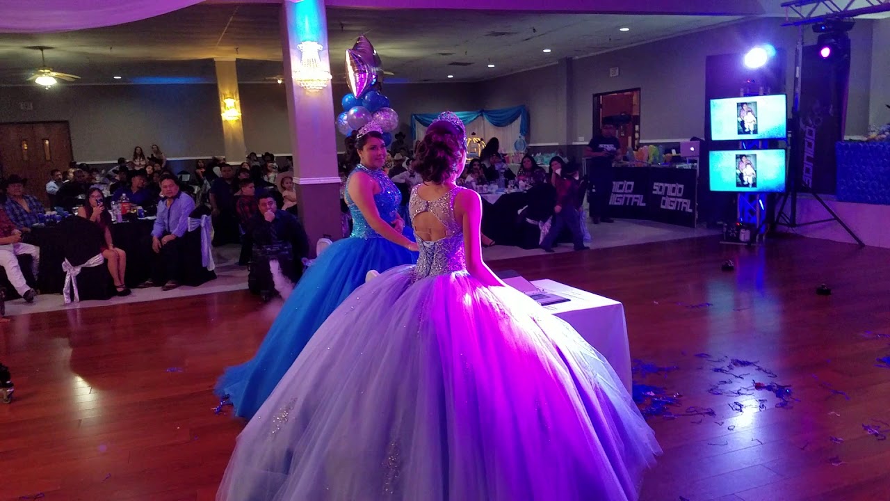 Daisy y Vivian Mis sobrinas su primer  vals con su Papa