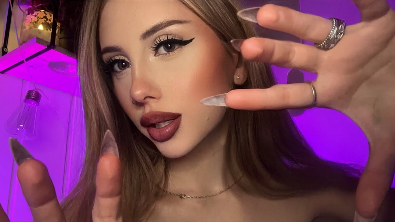 асмр массаж разными способами✧*｡٩ 