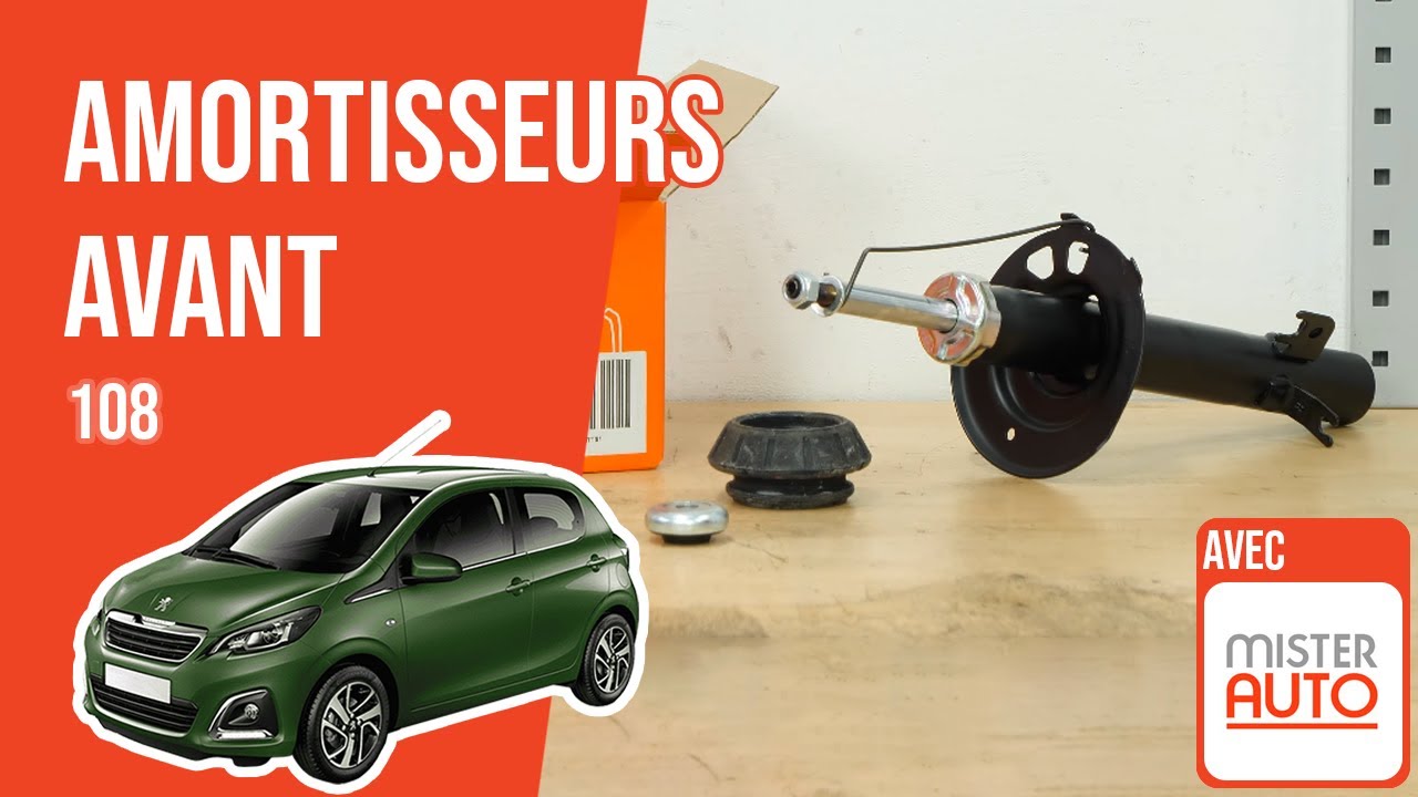 Changer les Amortisseurs avant Peugeot 108 ➿