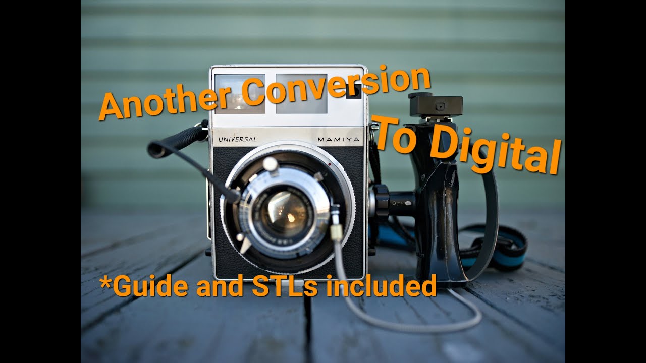 DIY Mamiya Press Universal Digital - I Made it More Universal (How to & 3D Models Included!)