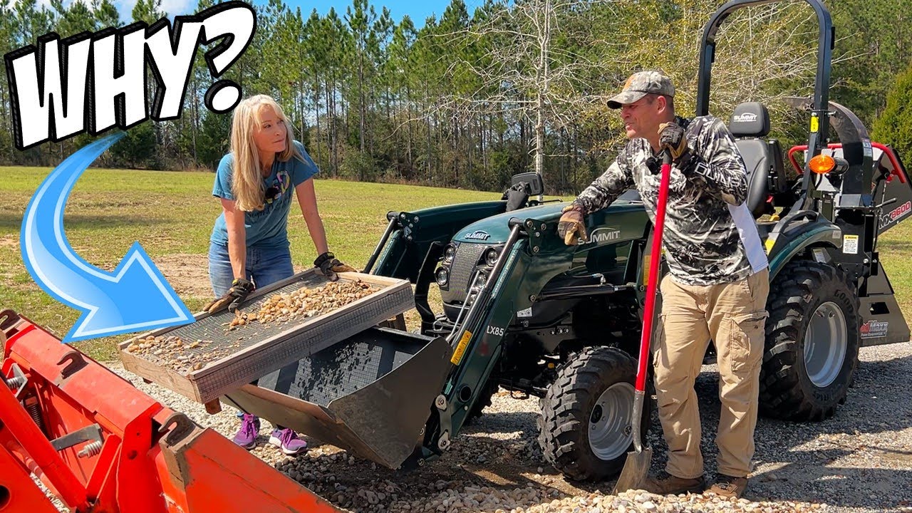 CHEAP DIY Rock Screener to Make Better French Drains