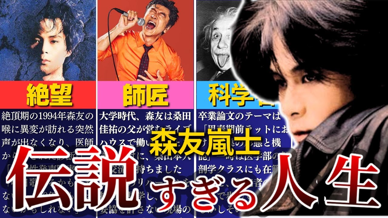 【T-BOLAN】森友嵐士の伝説の人生を9分で解説