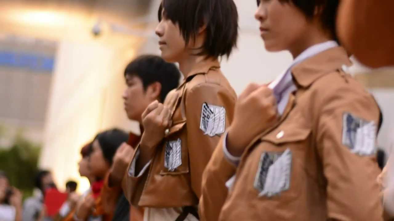 [Thailand] Flash-mob Attack on Titan