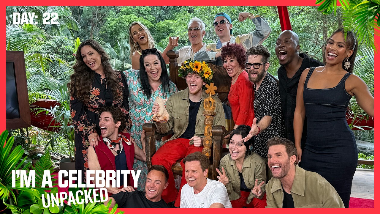 Angry Ginge reacts to winning the Jungle Crown! | I’m A Celebrity… Unpacked | Day 22