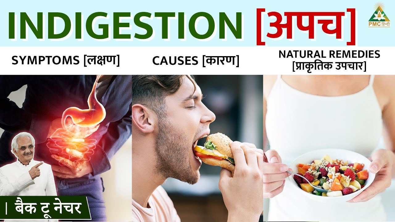 Indigestion - Symptoms, Causes, & Natural Remedies | Dr. NK Sharma | Back to Nature