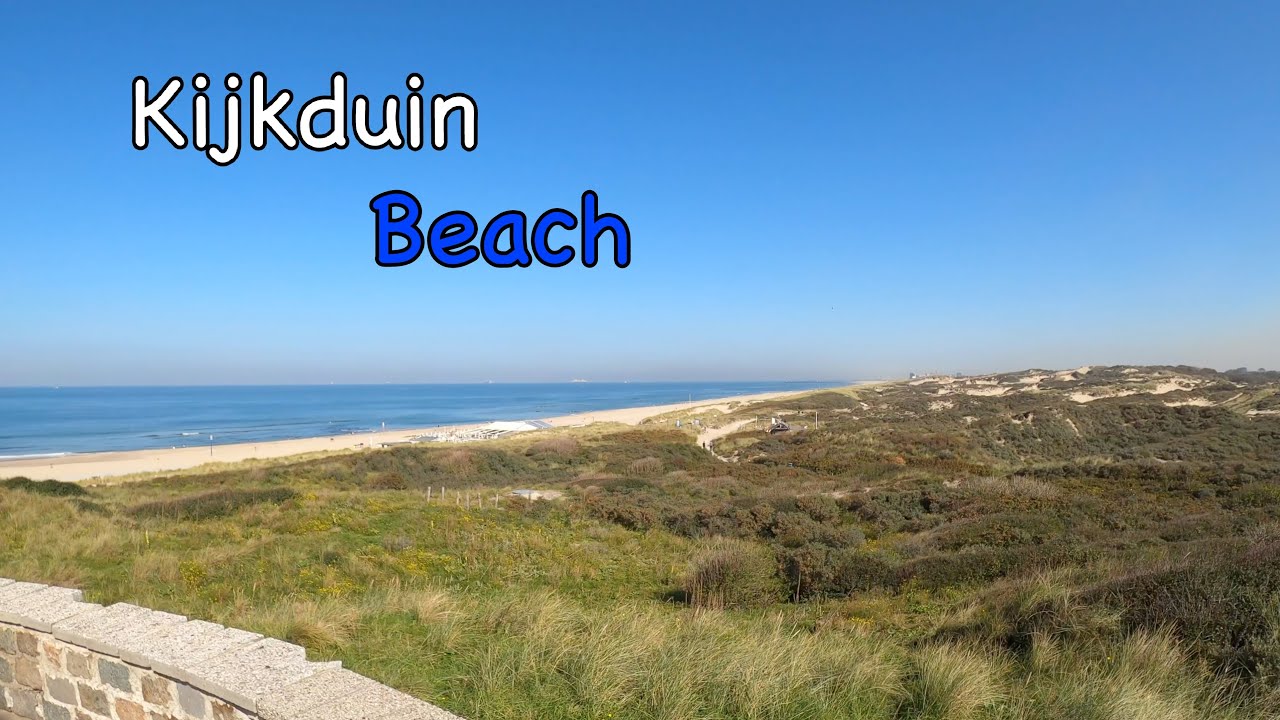 Kijkduin Beach - NL | Sea Sound - ASMR Binaural 3D Sound for Sleep.